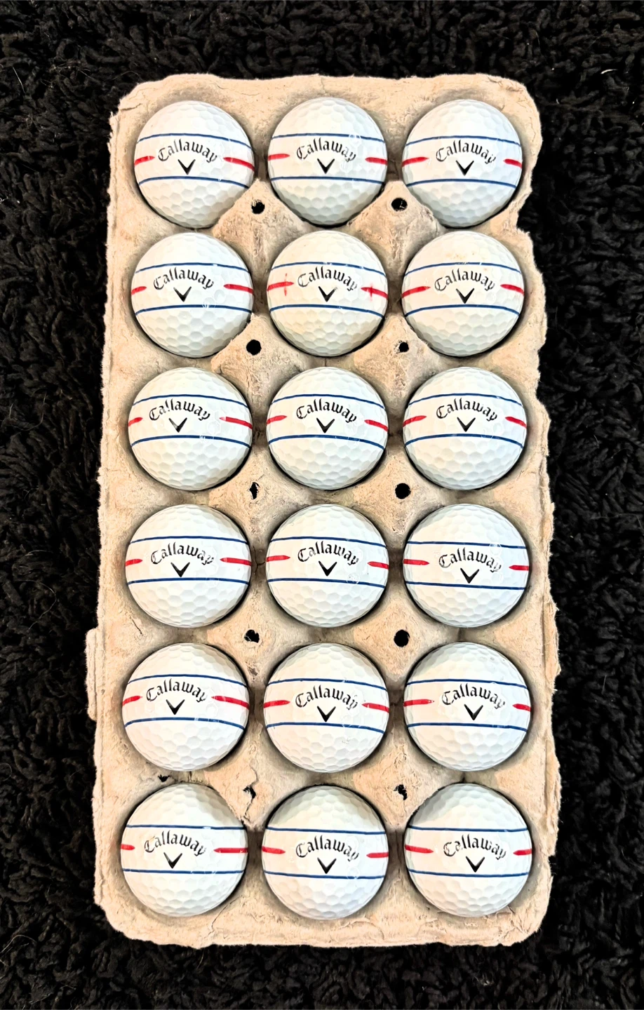 18 Callaway Chrome Soft 360 Triple Track Golf Balls - photo 2