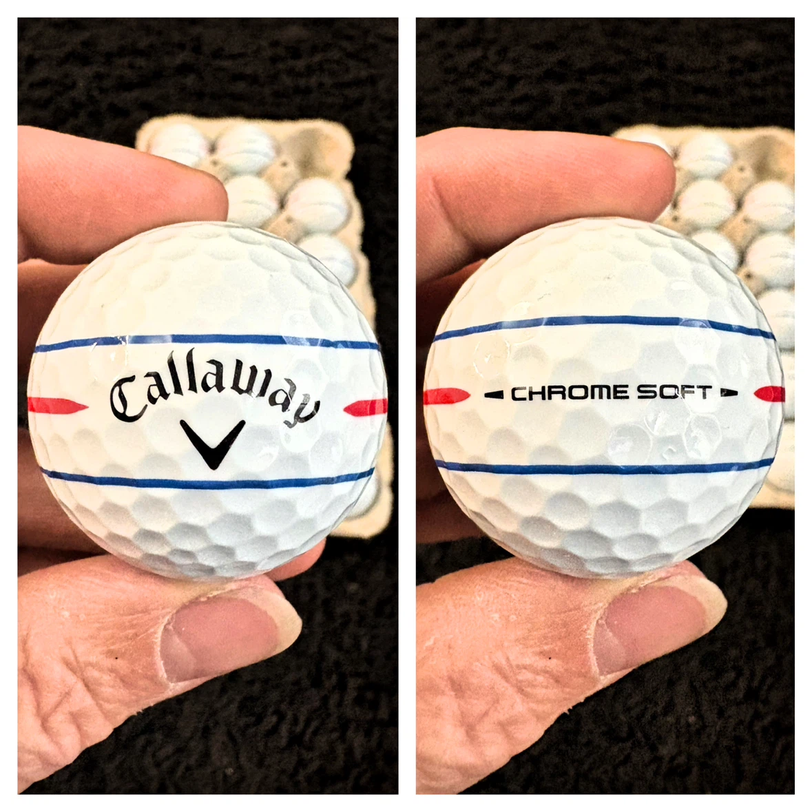 18 Callaway Chrome Soft 360 Triple Track Golf Balls - photo 4