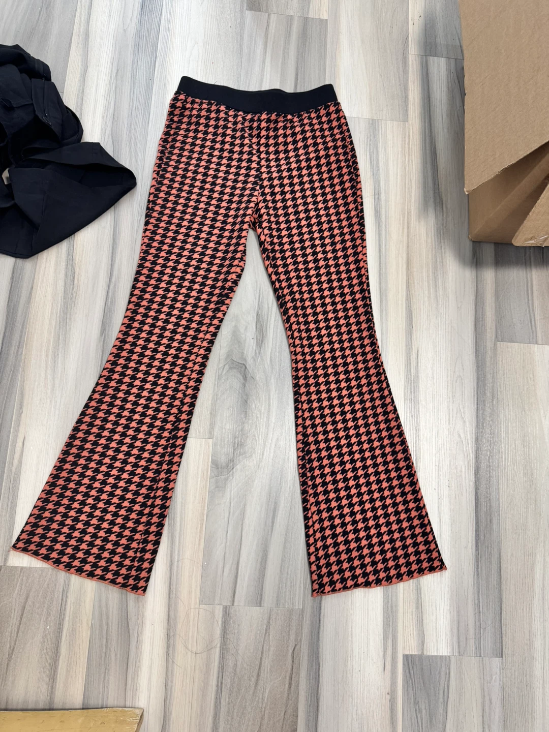 Black Flare Leg Pants - photo 4