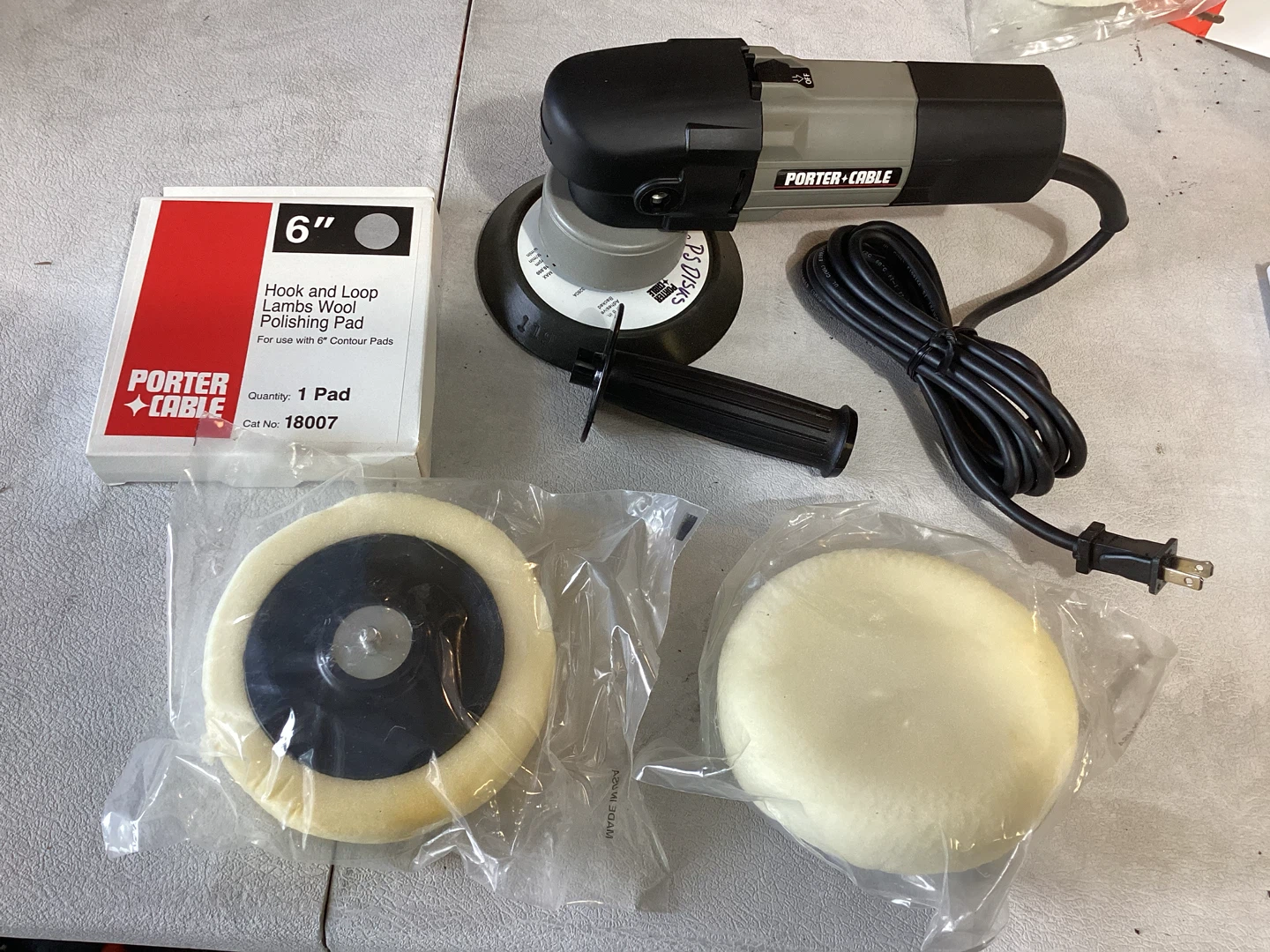 Porter-Cable 6" Orbital Polisher Kit
