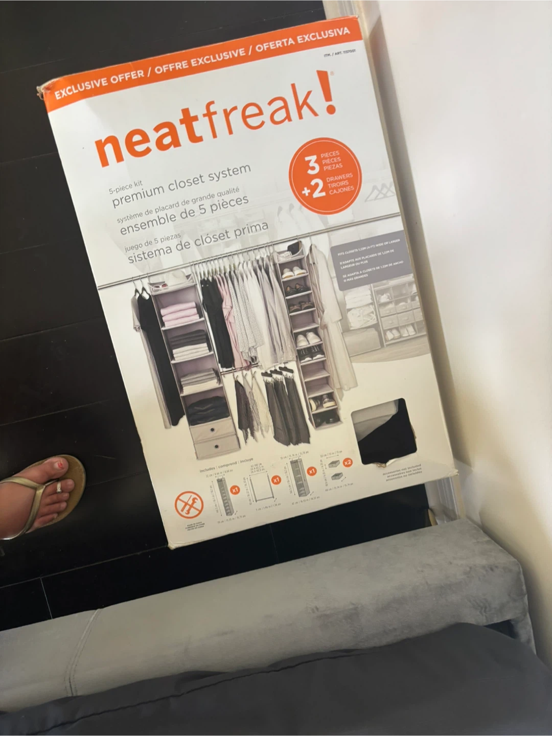 Neatfreak! 5-Piece Premium Closet System