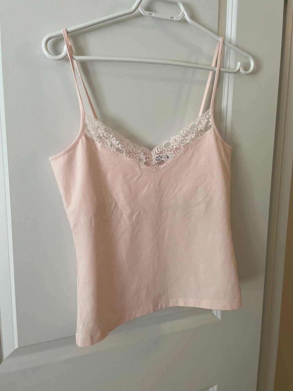 Talula pink camisole with lace trim