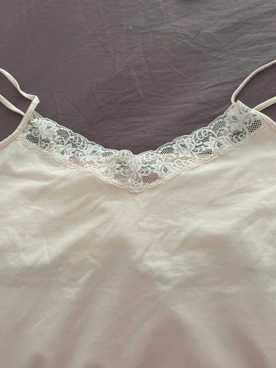Talula pink camisole with lace trim - photo 4