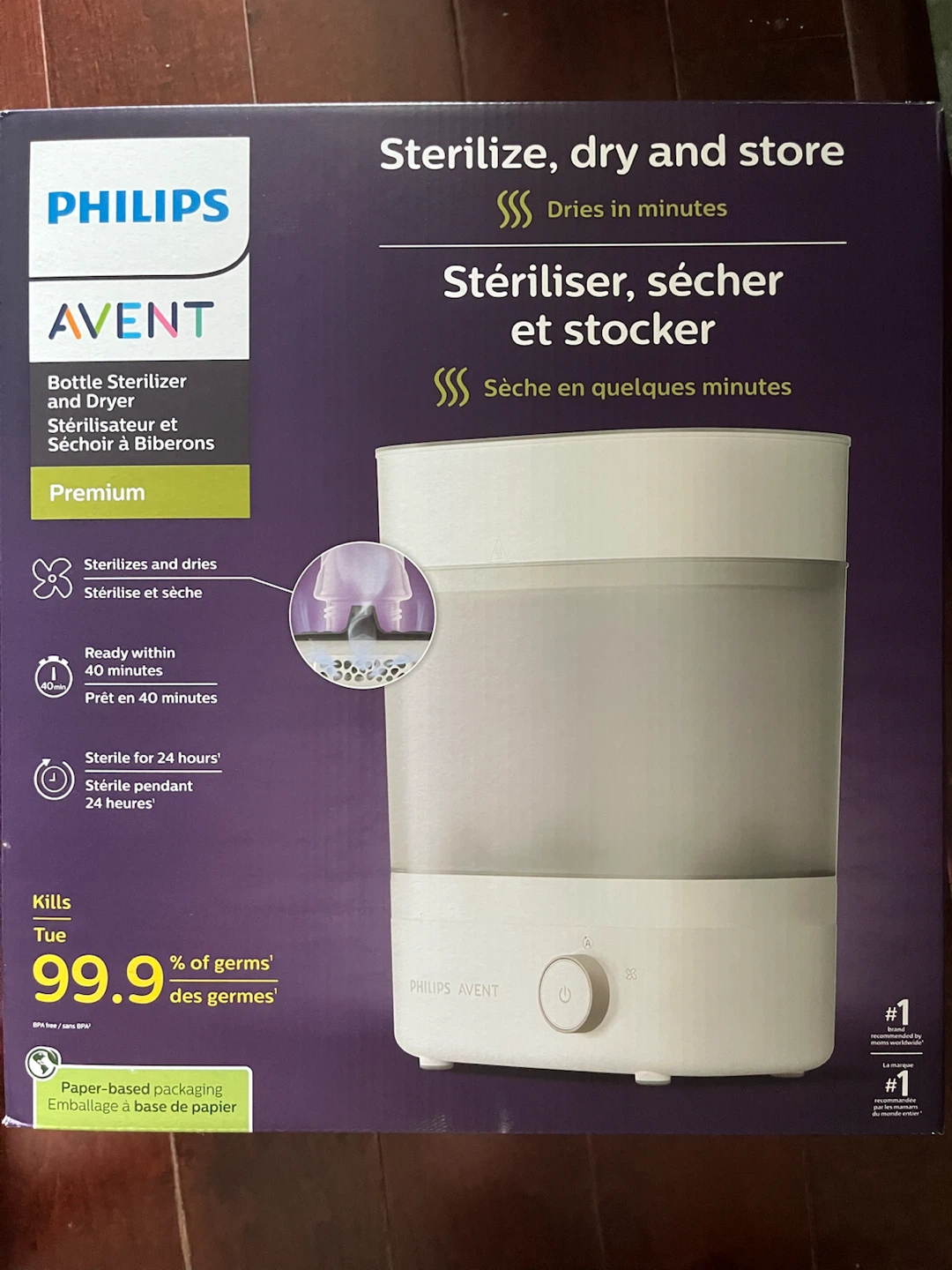 Philips Avent Baby Bottle Sterilizer and Dryer Premium