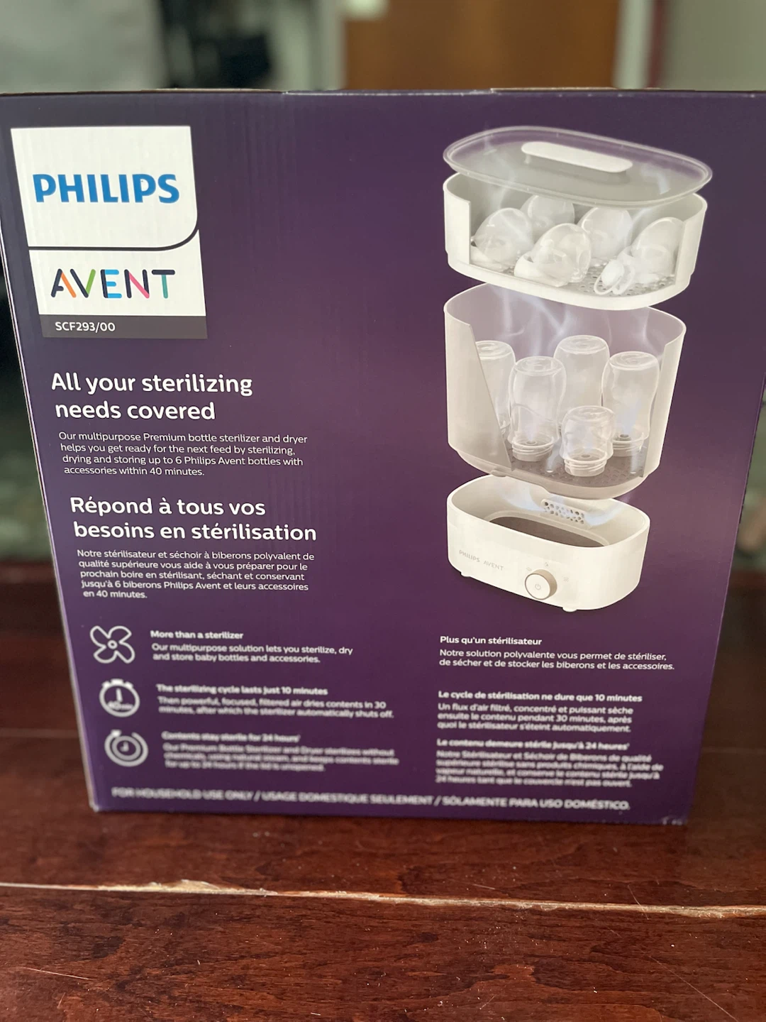 Philips Avent Baby Bottle Sterilizer and Dryer Premium - photo 2