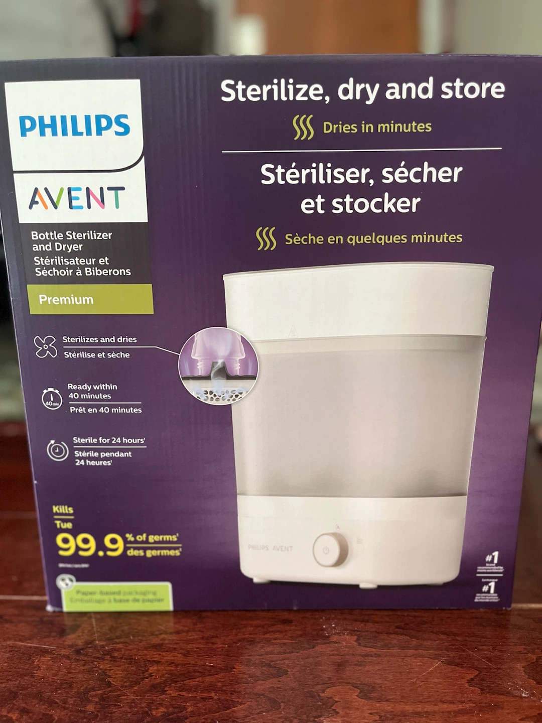 Philips Avent Baby Bottle Sterilizer and Dryer Premium - photo 4