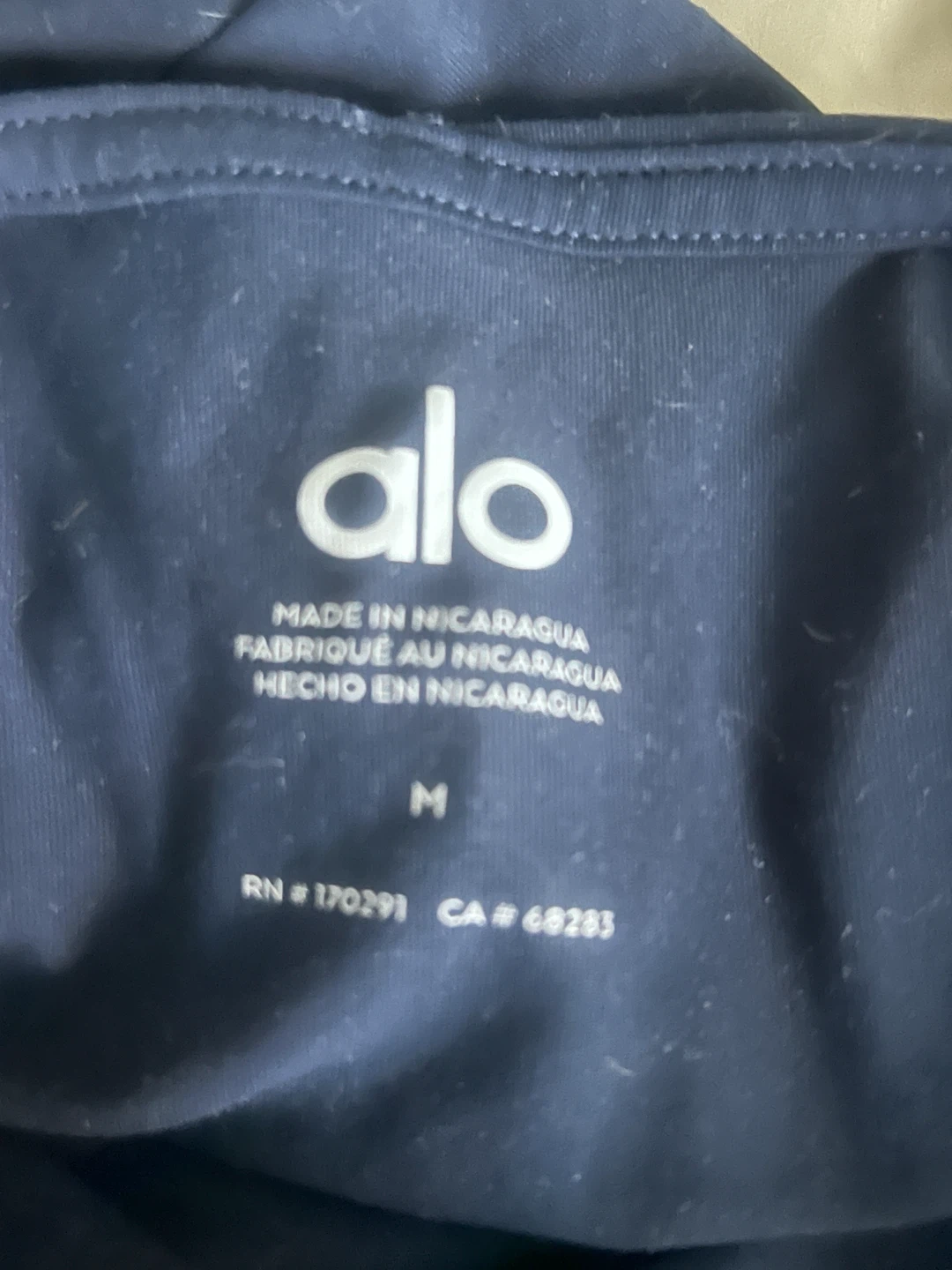 *Pending sale* Alo Yoga Hoodie - Navy - Size M Men’s - photo 3