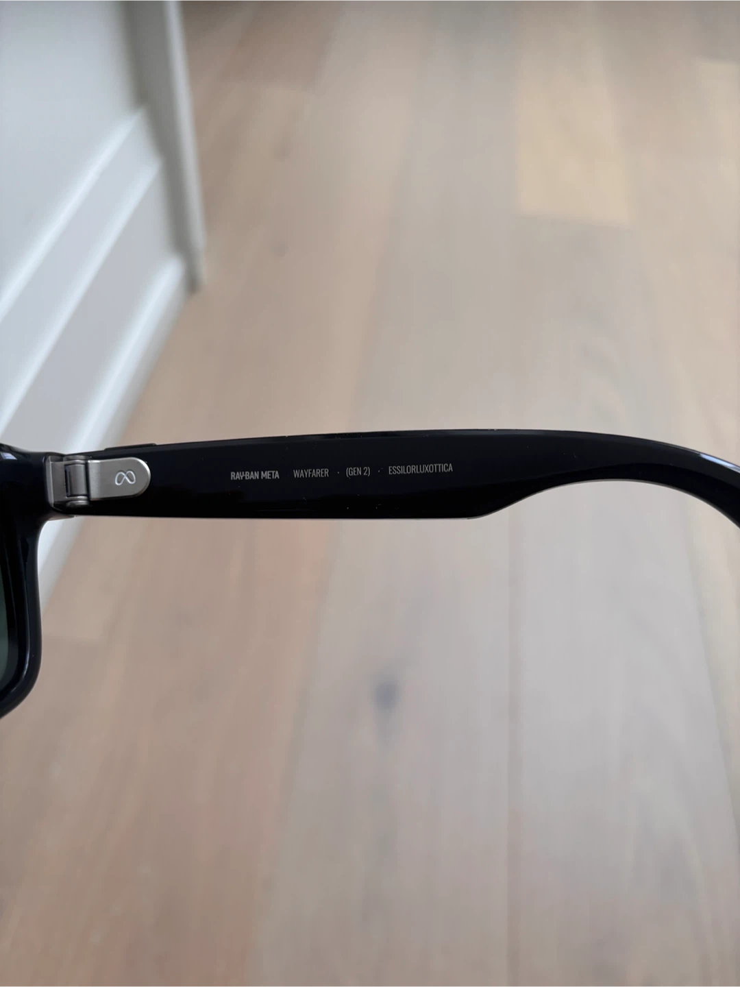 Meta glasses(Gen2) Ray-Ban Black Wayfarer  with Case - photo 3