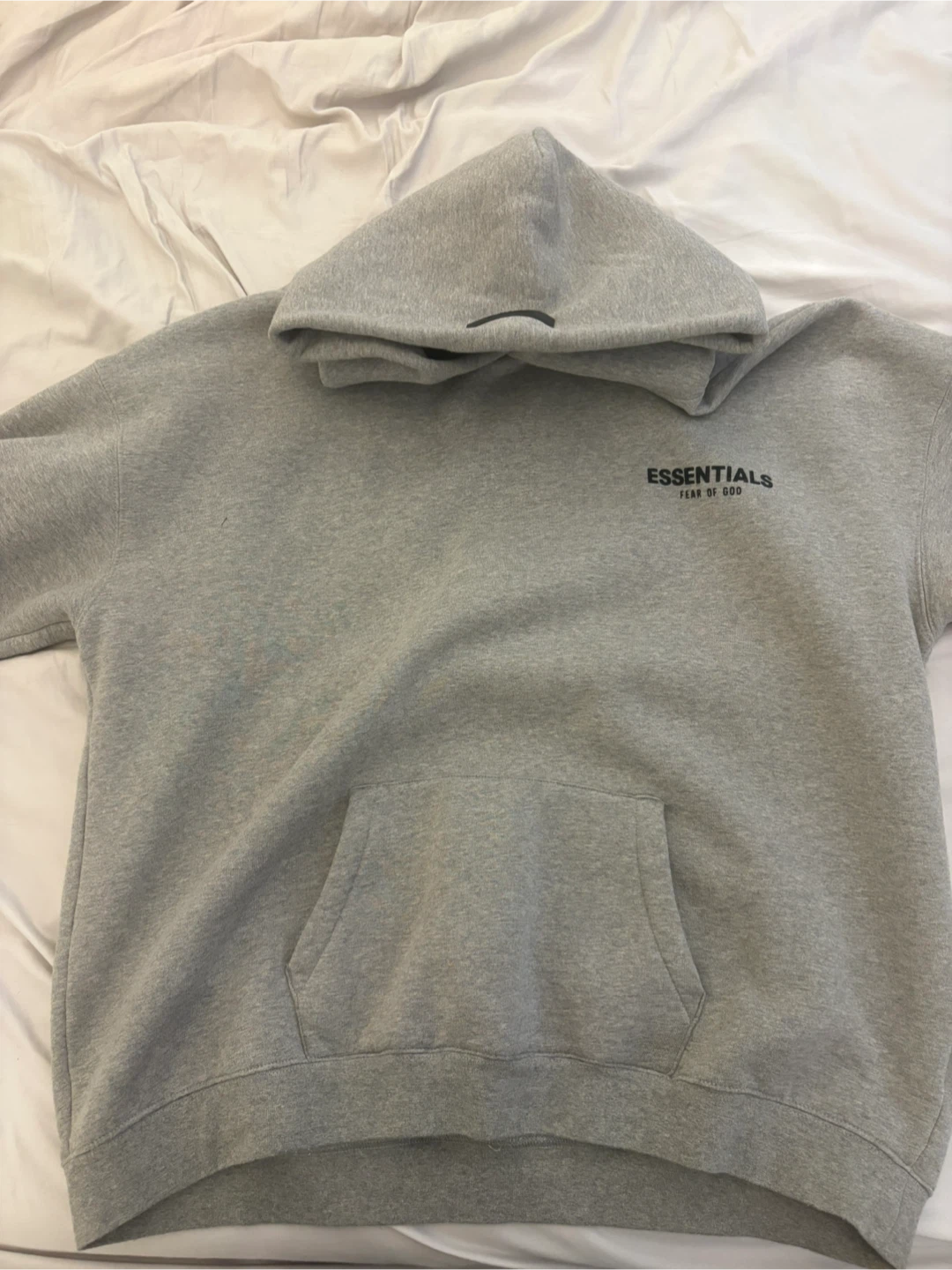 ESSENTIALS Fear of God Grey Hoodie