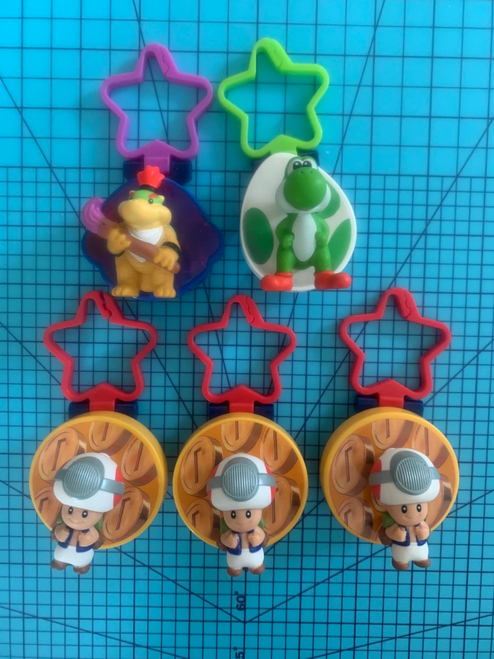 McDonald’s Super Mario Galaxy Movie Happy Meal Toy Lot
