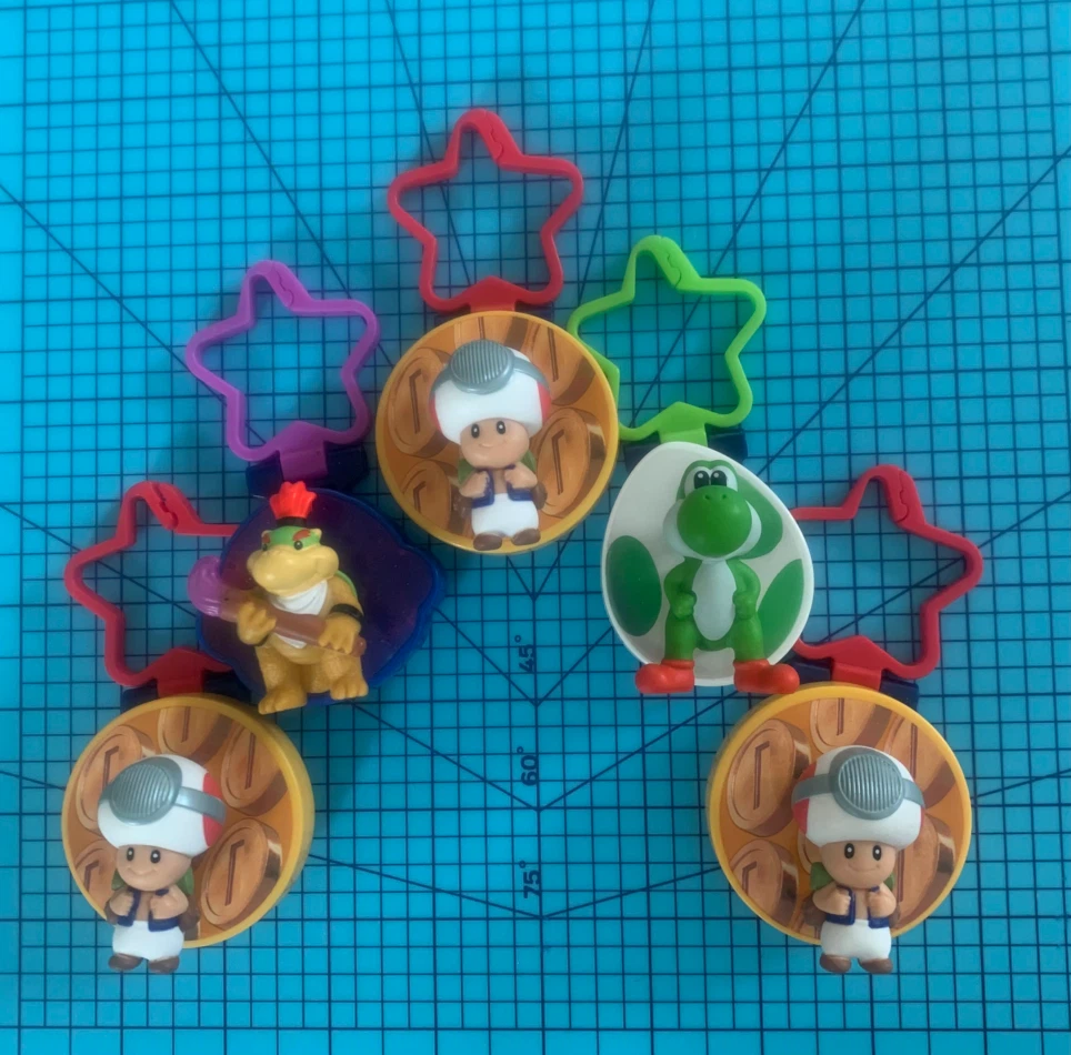McDonald’s Super Mario Galaxy Movie Happy Meal Toy Lot - photo 2