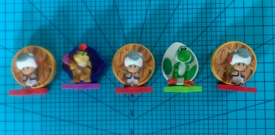 McDonald’s Super Mario Galaxy Movie Happy Meal Toy Lot - photo 3