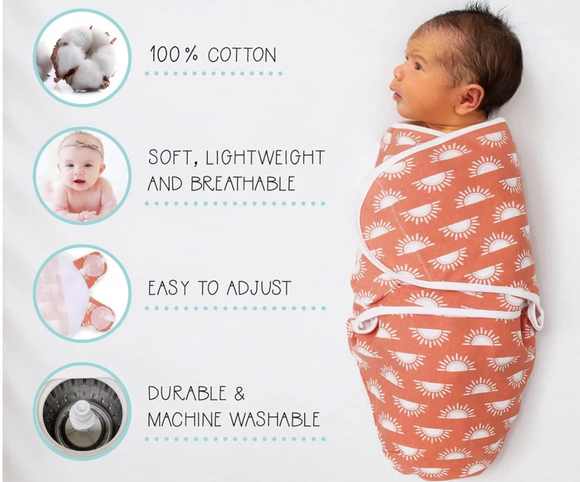 Swaddle Set - 3 Pack - photo 3
