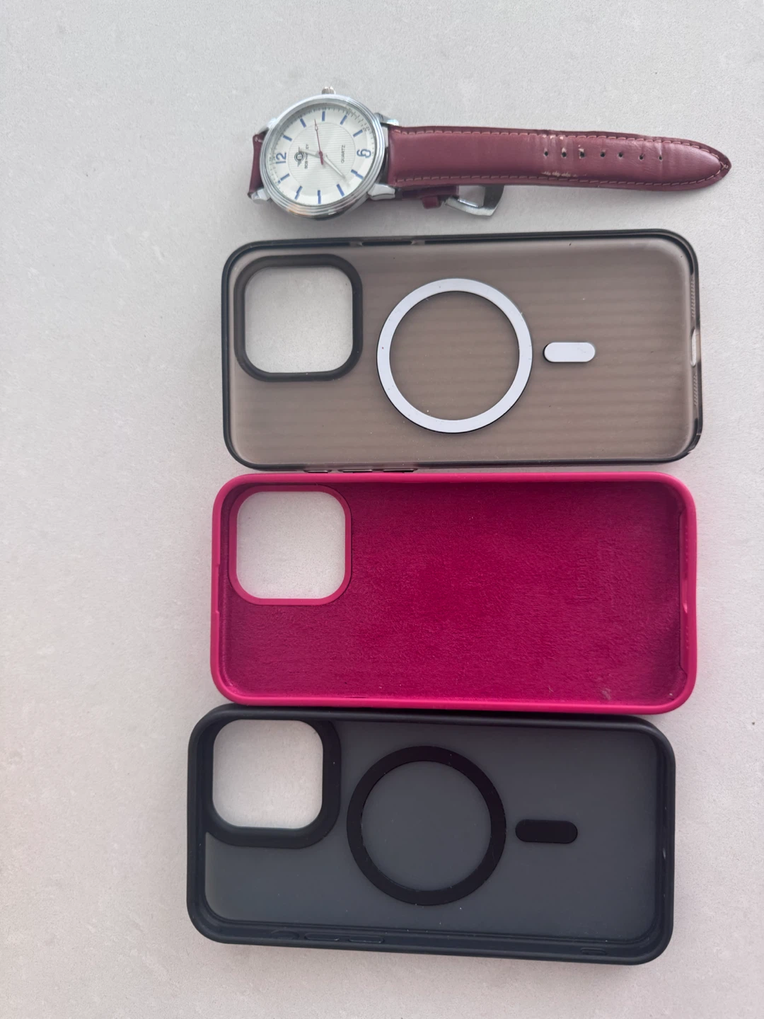FREE Watch and three iPhone cases