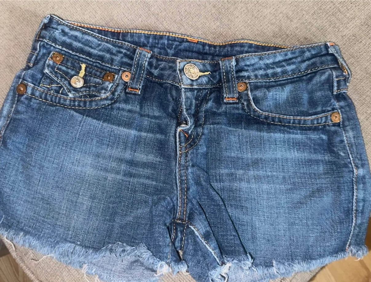 Girl’s True Religion “Dolly Cutoff” Jean Shorts - photo 2