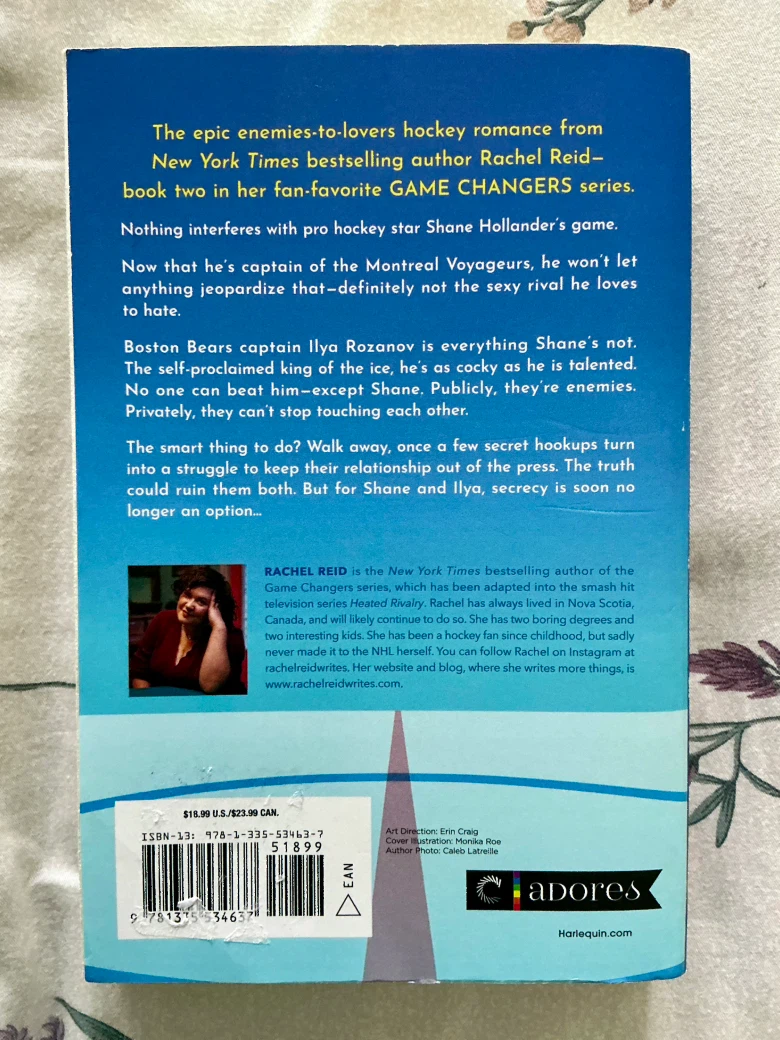 Heated Rivalry novel - photo 2