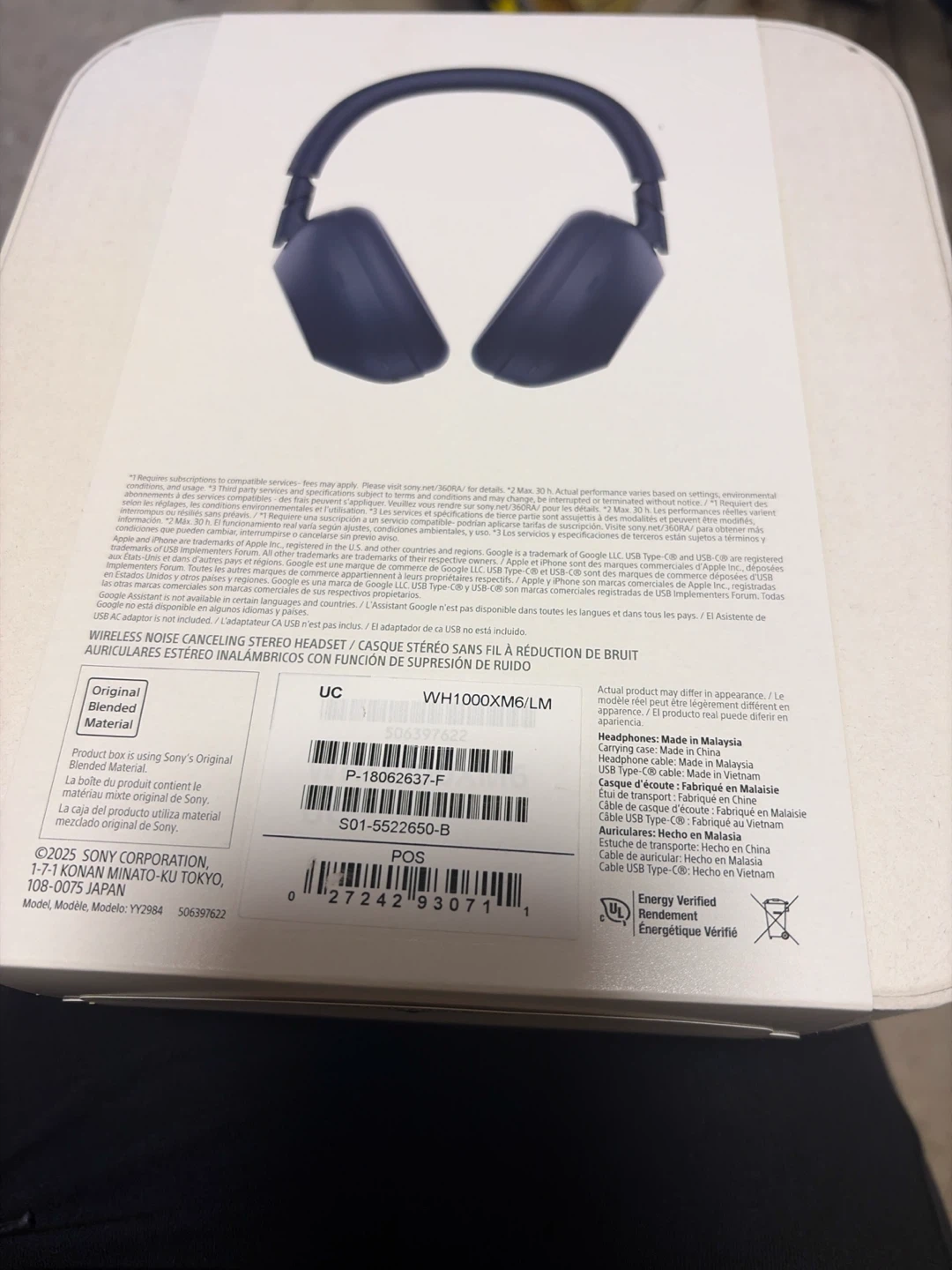 Sony WH-1000XM6 Wireless Noise Cancelling Headphones - photo 2