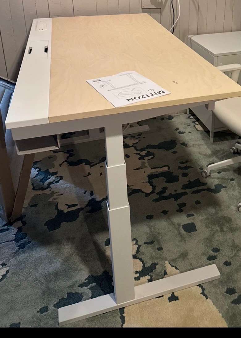 IKEA MITTZON Adjustable Height Desk