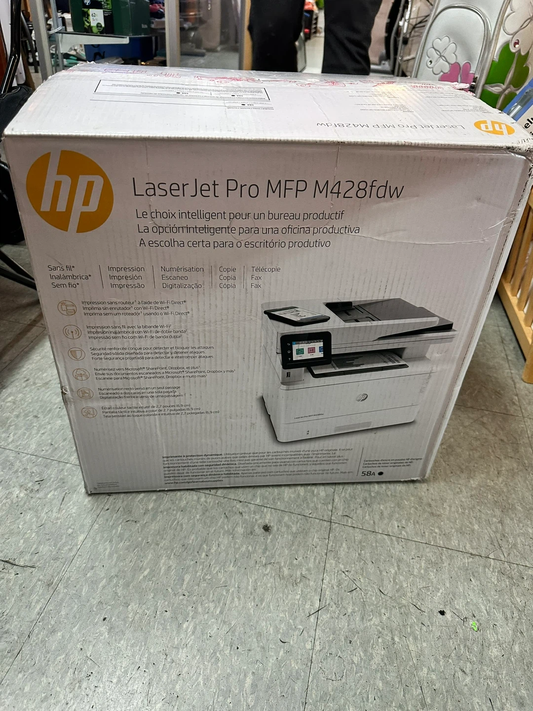 HP LaserJet Pro MFP M428fdw All-in-One Printer