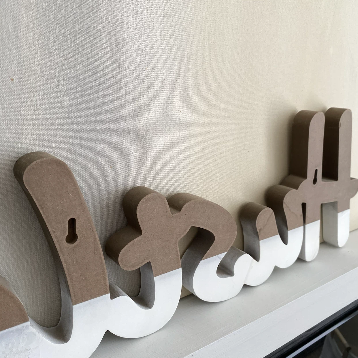 Wooden "Hustle" Wall Decor - photo 3