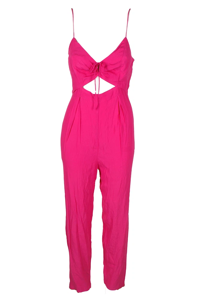 Guess Pink Jumpsuit with Cutout Detail