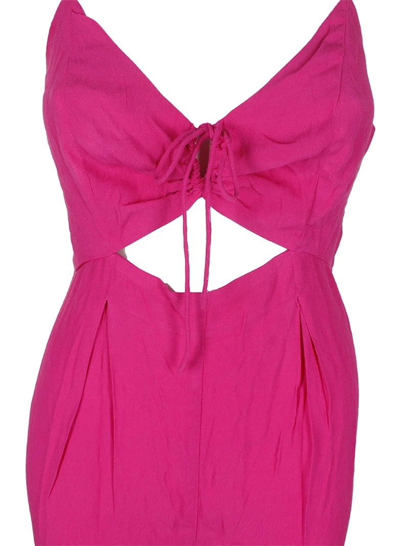 Guess Pink Jumpsuit with Cutout Detail - photo 2