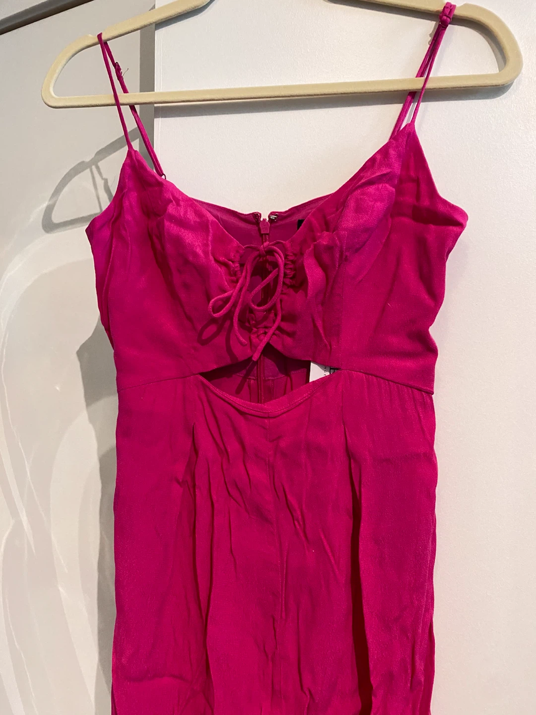 Guess Pink Jumpsuit with Cutout Detail - photo 3
