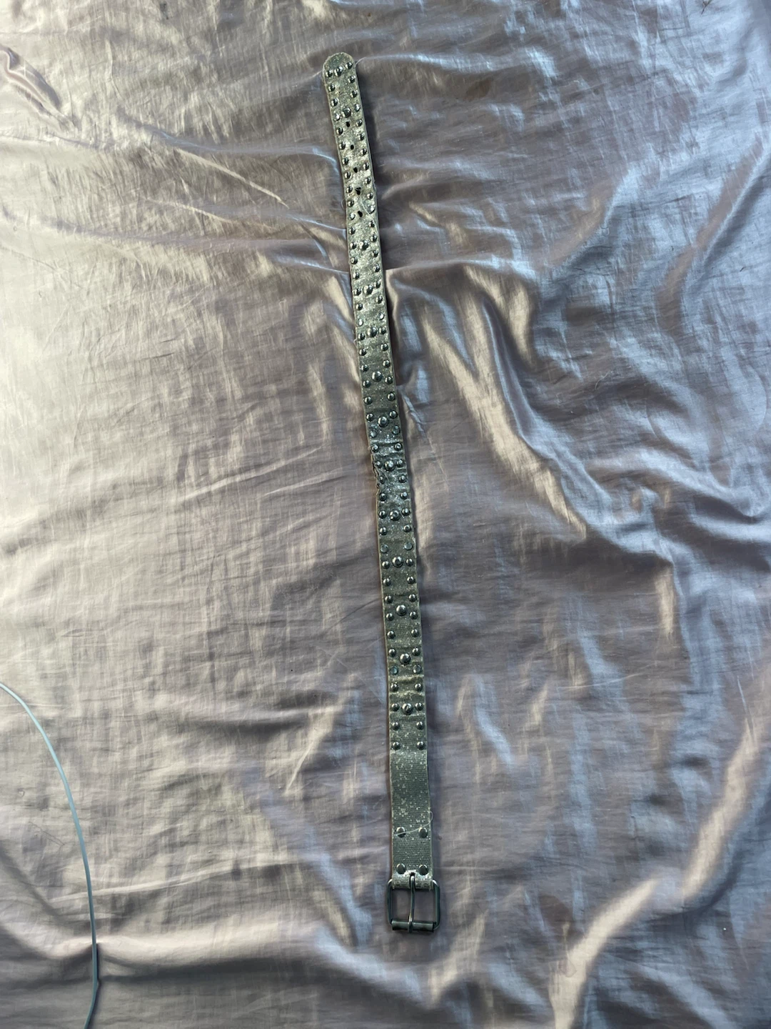 Silver Sparkly Y2K Belt - photo 2