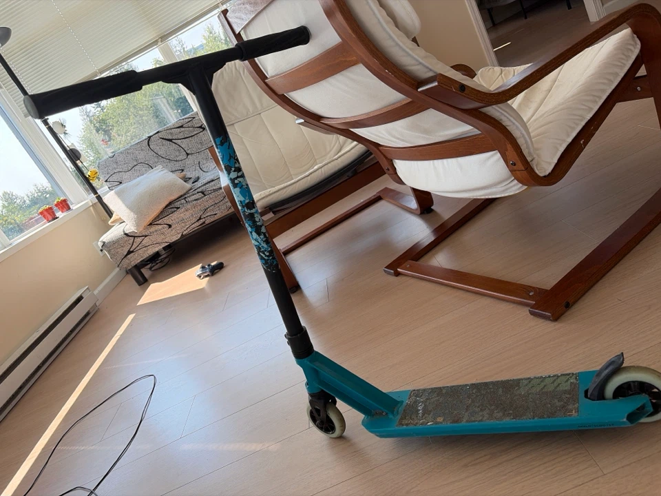 Teal Trick Scooter