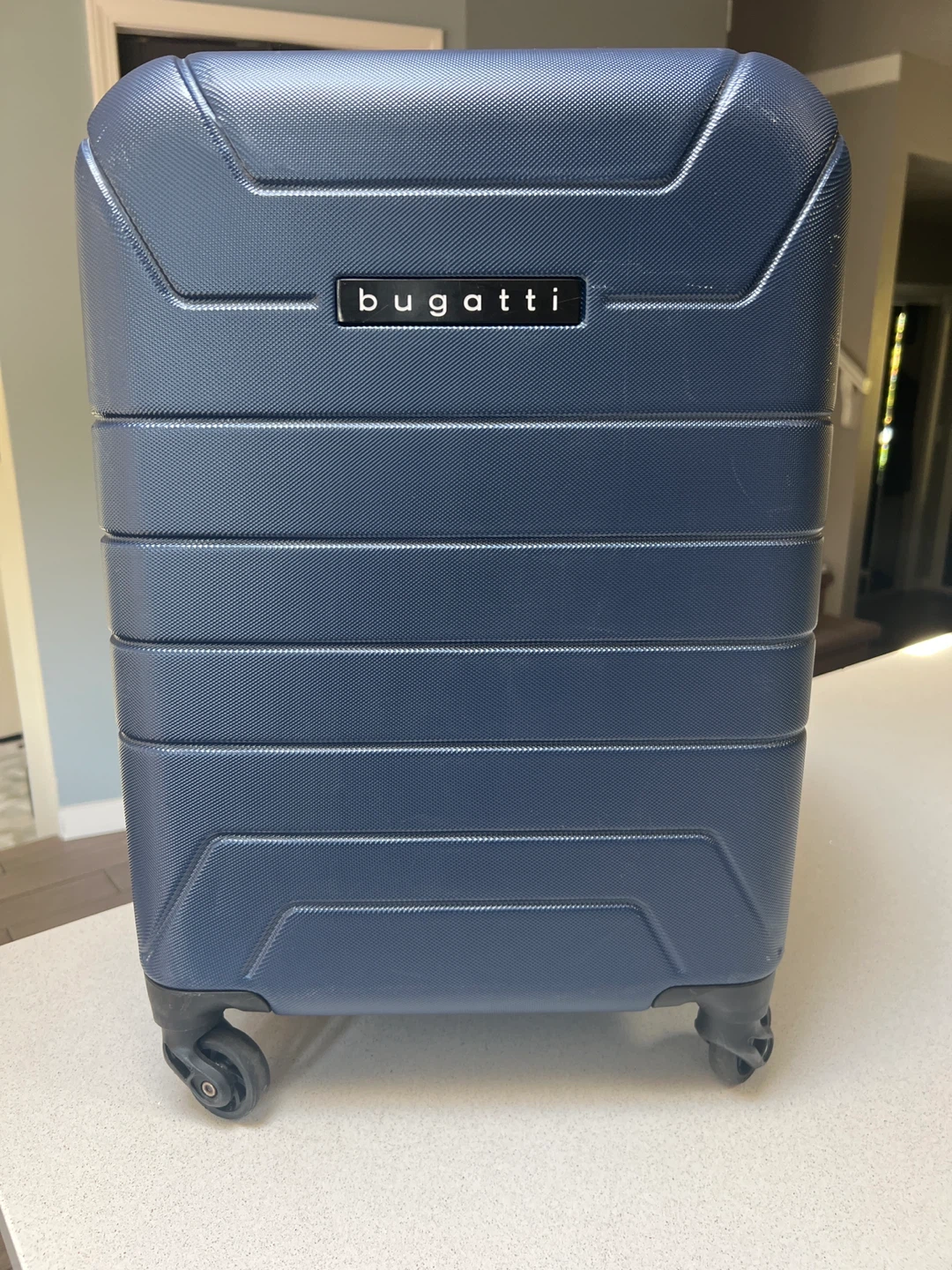 Bugatti Carry On Hard Case Luggage with Wheels