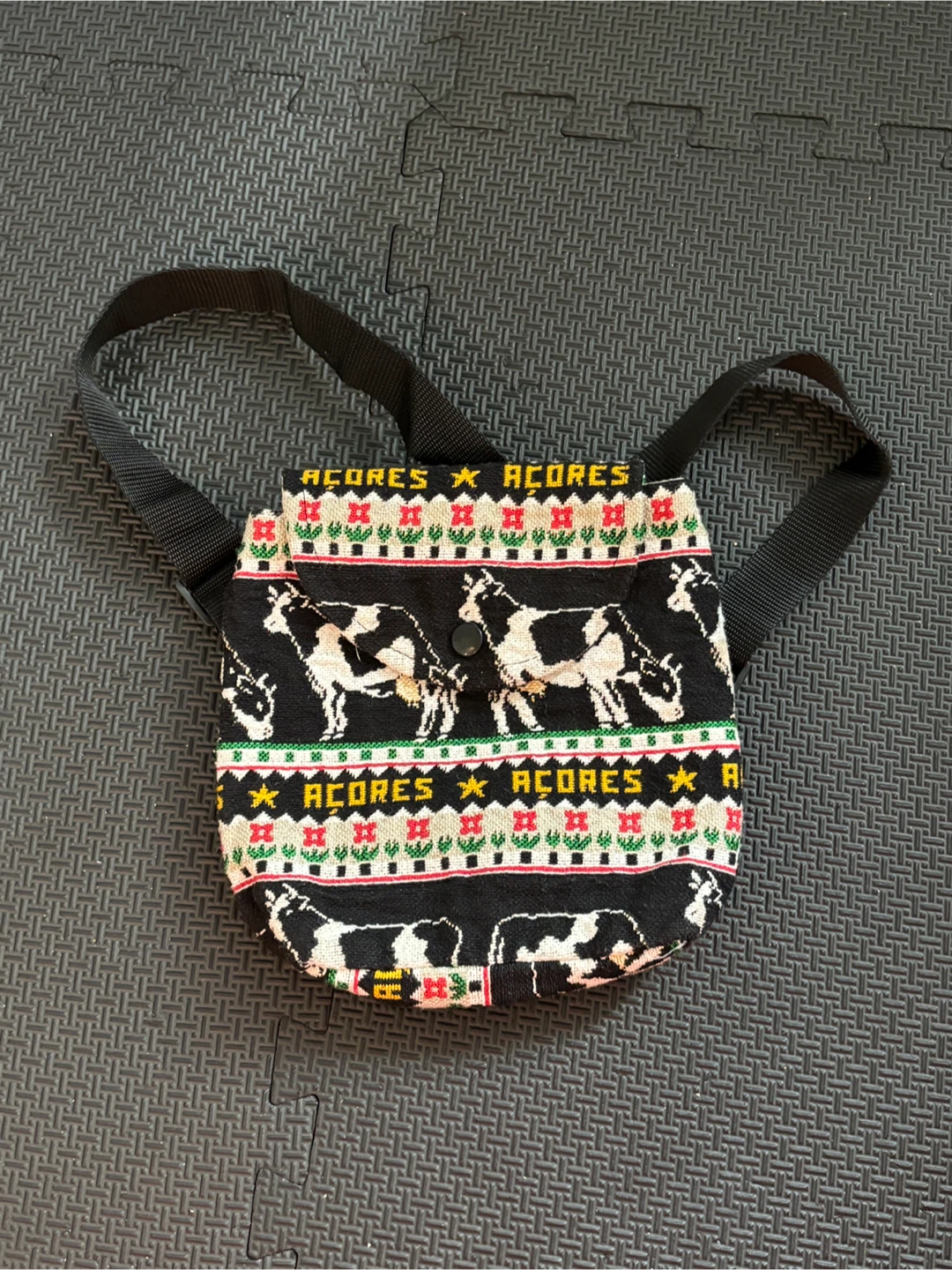Acores Portugal Cow Print Backpack (Toddler-size)