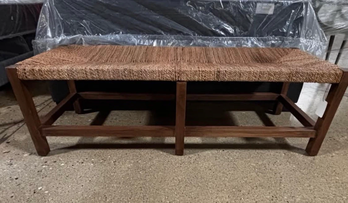 New Boho Accent Bench