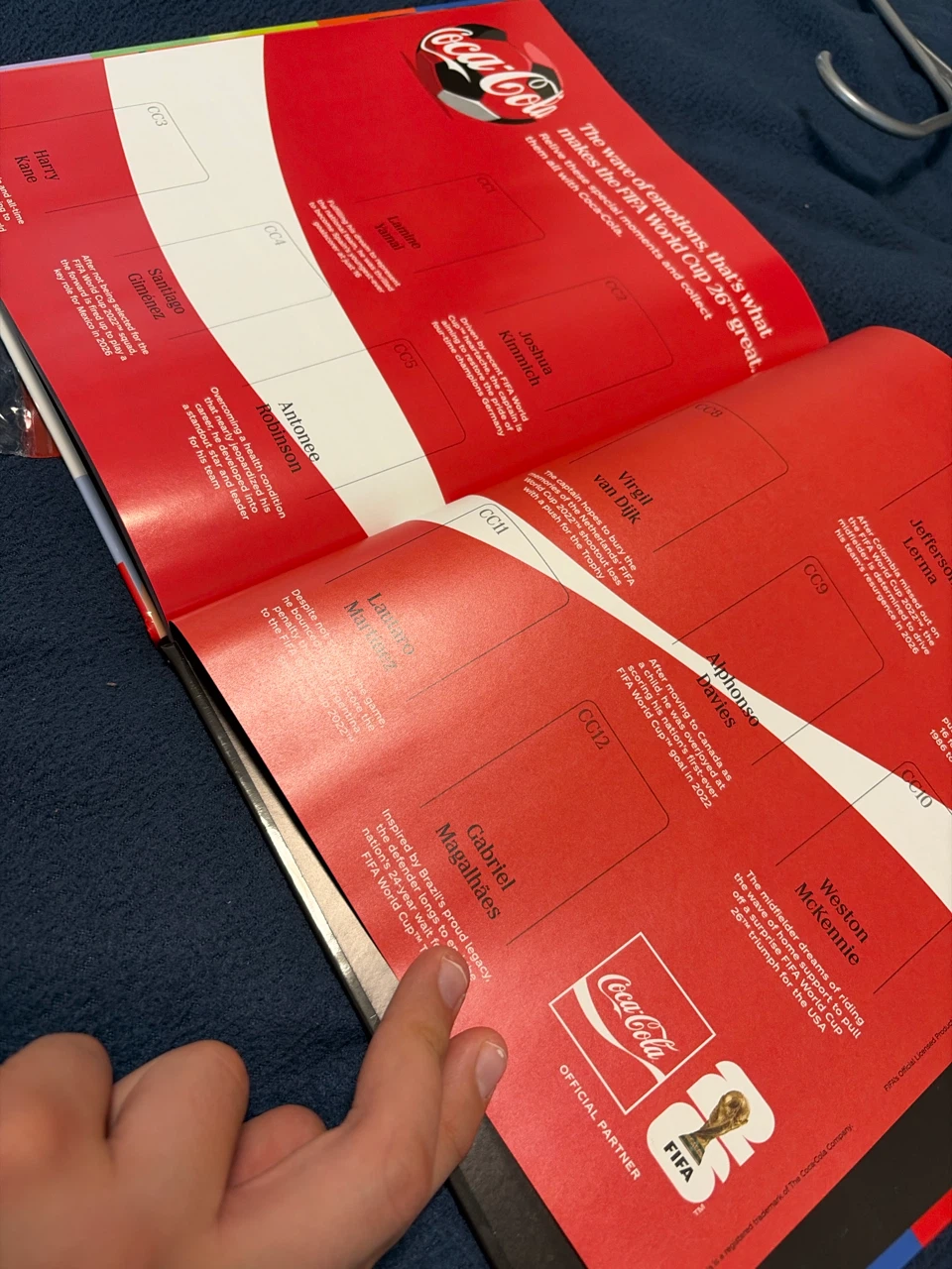 Panini FIFA World Cup 2026 Official Sticker hardcover Album - photo 3