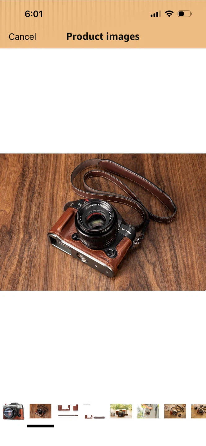 Brand New-SmallRig Leather Camera Case Kit