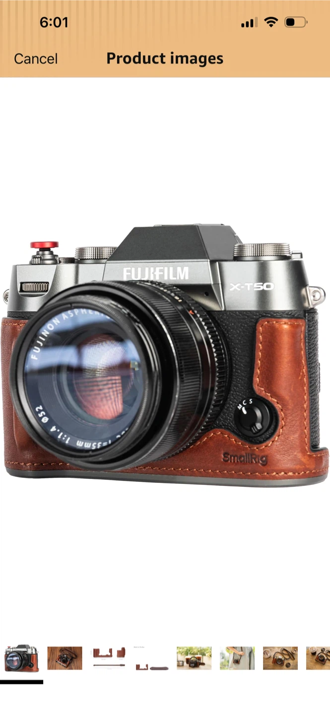 Brand New-SmallRig Leather Camera Case Kit - photo 2