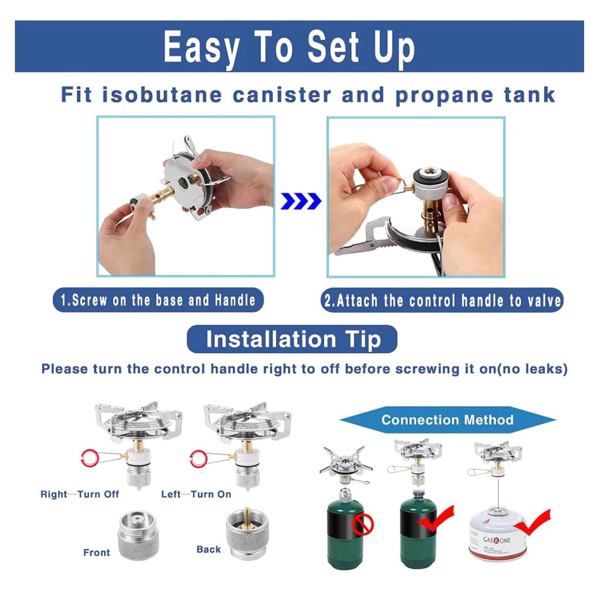 Portable Camping Stove Burner with Case - photo 5
