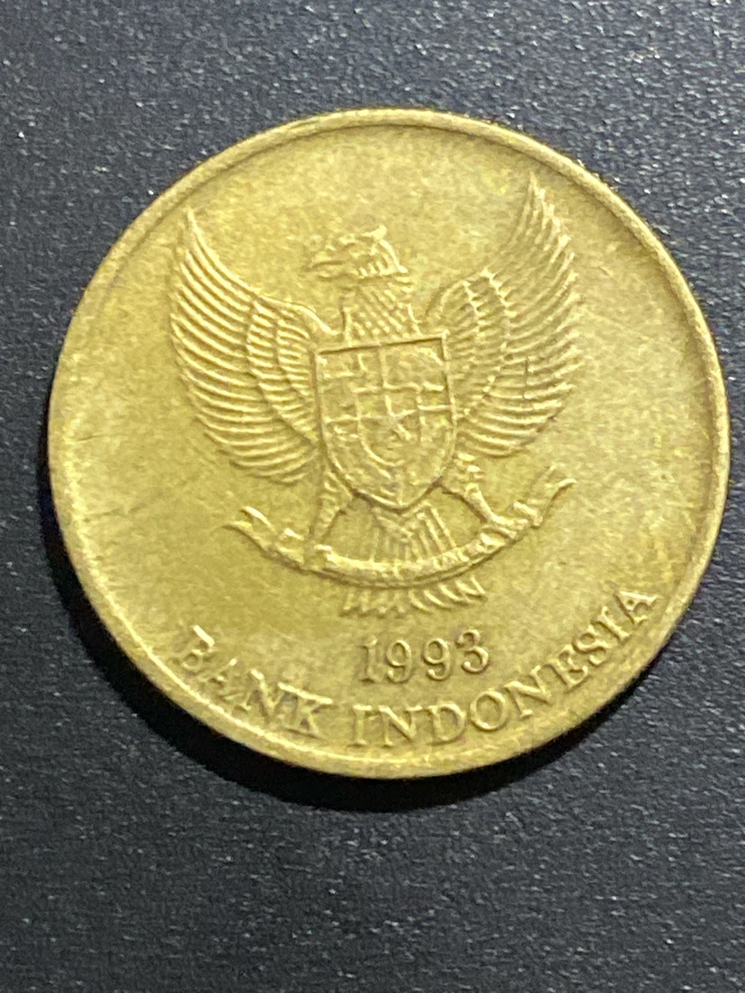 Bank Indonesia 50 Rupiah Coin 1993 - photo 2