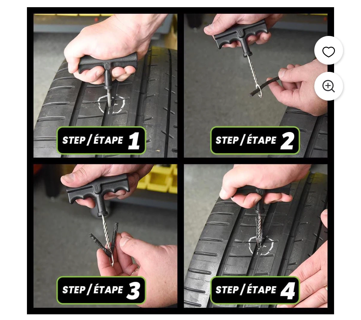 Slime Tire Tackle Tire Repair Kit - photo 3