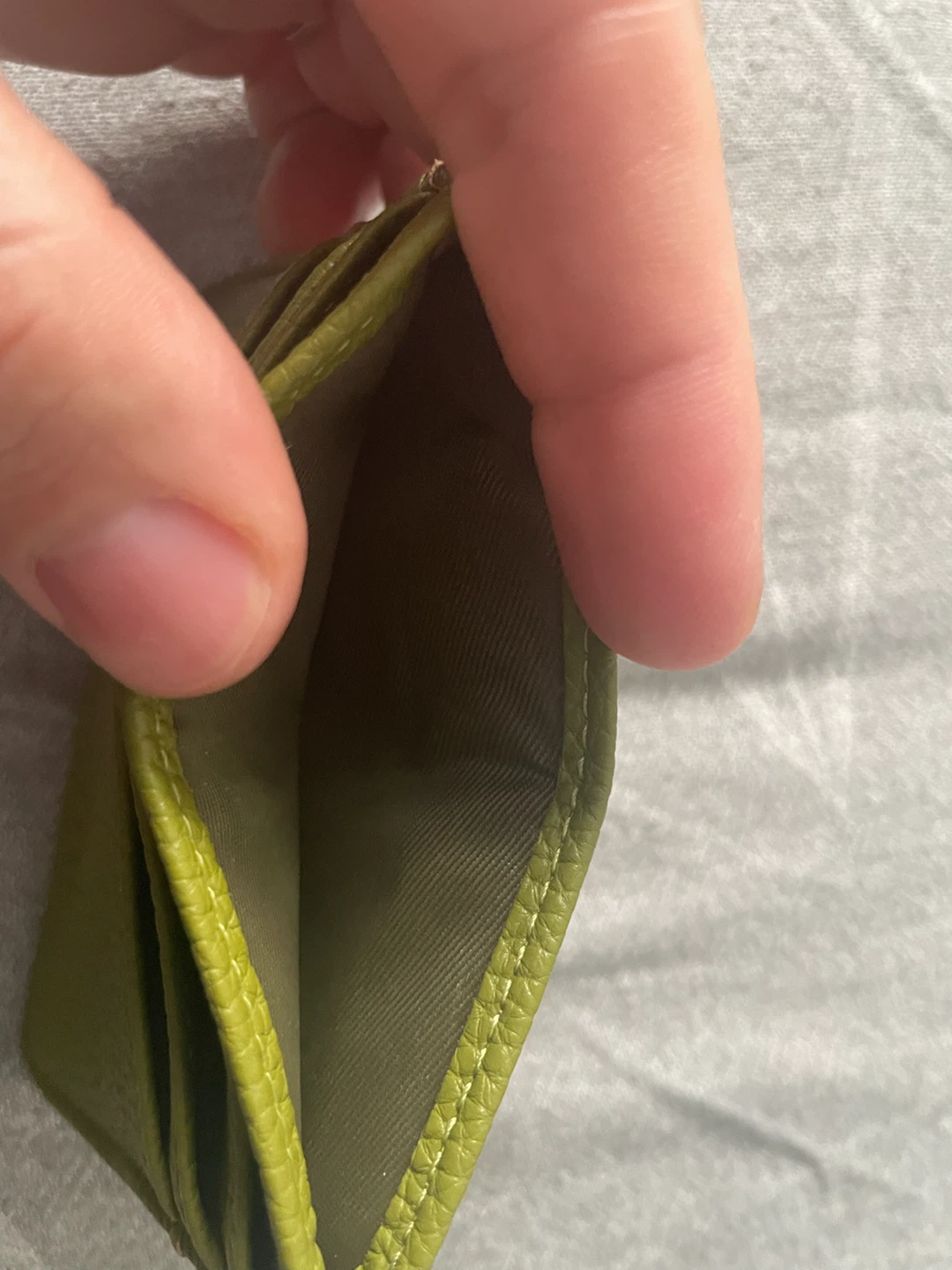 Green Card Holder Wallet - photo 2