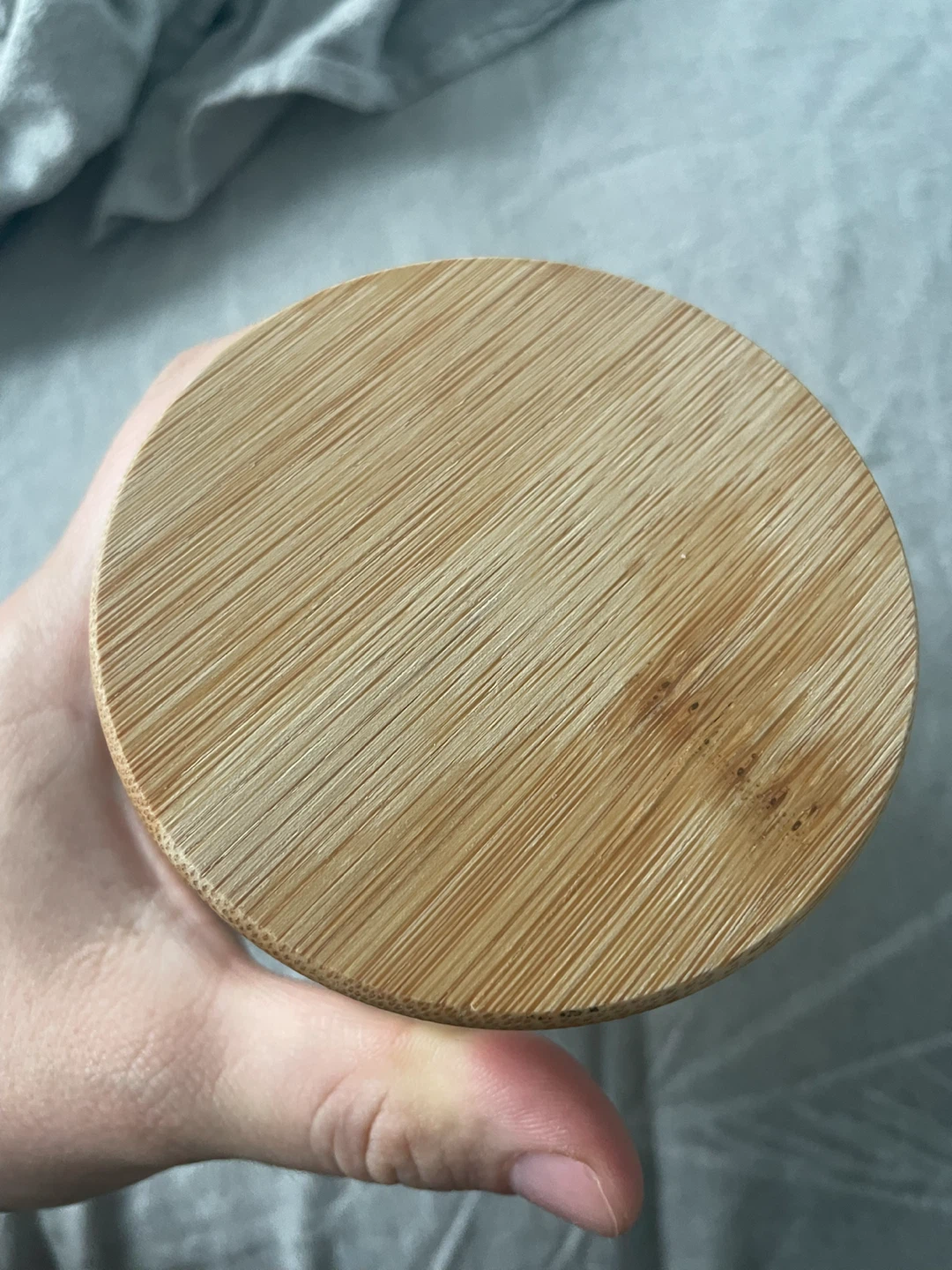 Glass Storage Jar with Bamboo Lid - photo 2
