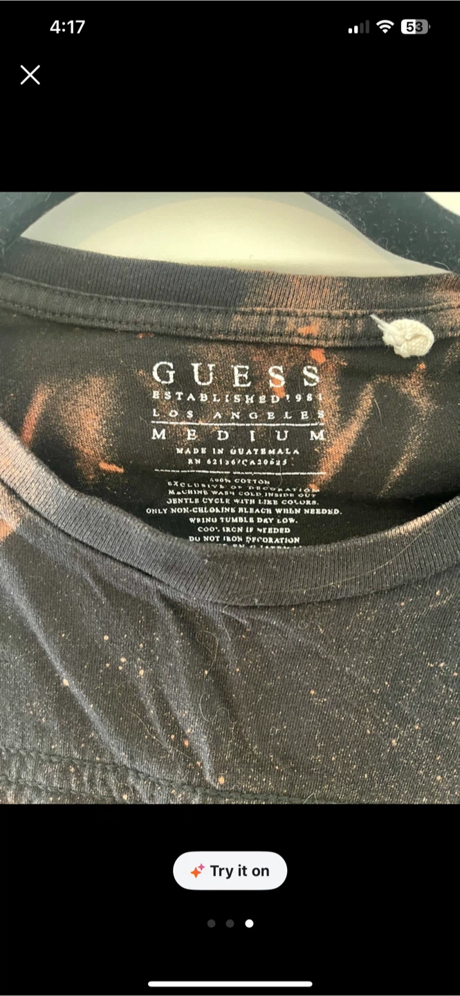 Guess Cropped T-Shirt - photo 3