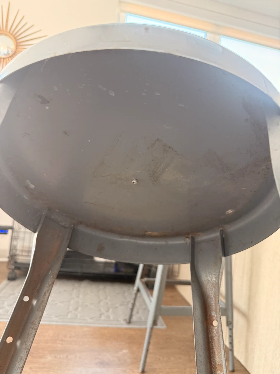 Matching Vintage Industrial Style Bar Stools From NASA - photo 5