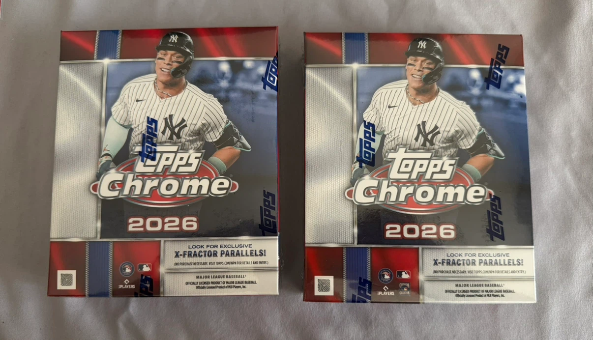 2026 Topps Chrome Baseball Boxes SEALED