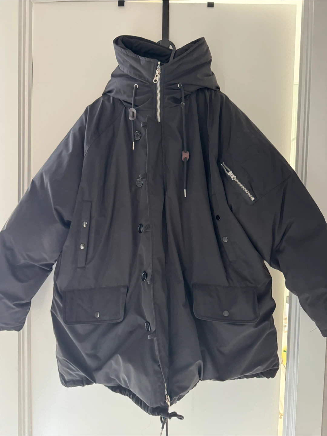 Men's padded parka