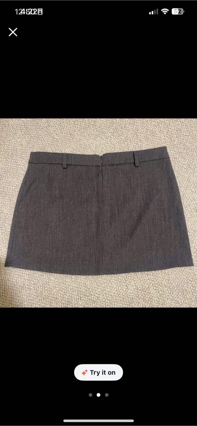 Grey Mini Skirt - photo 2