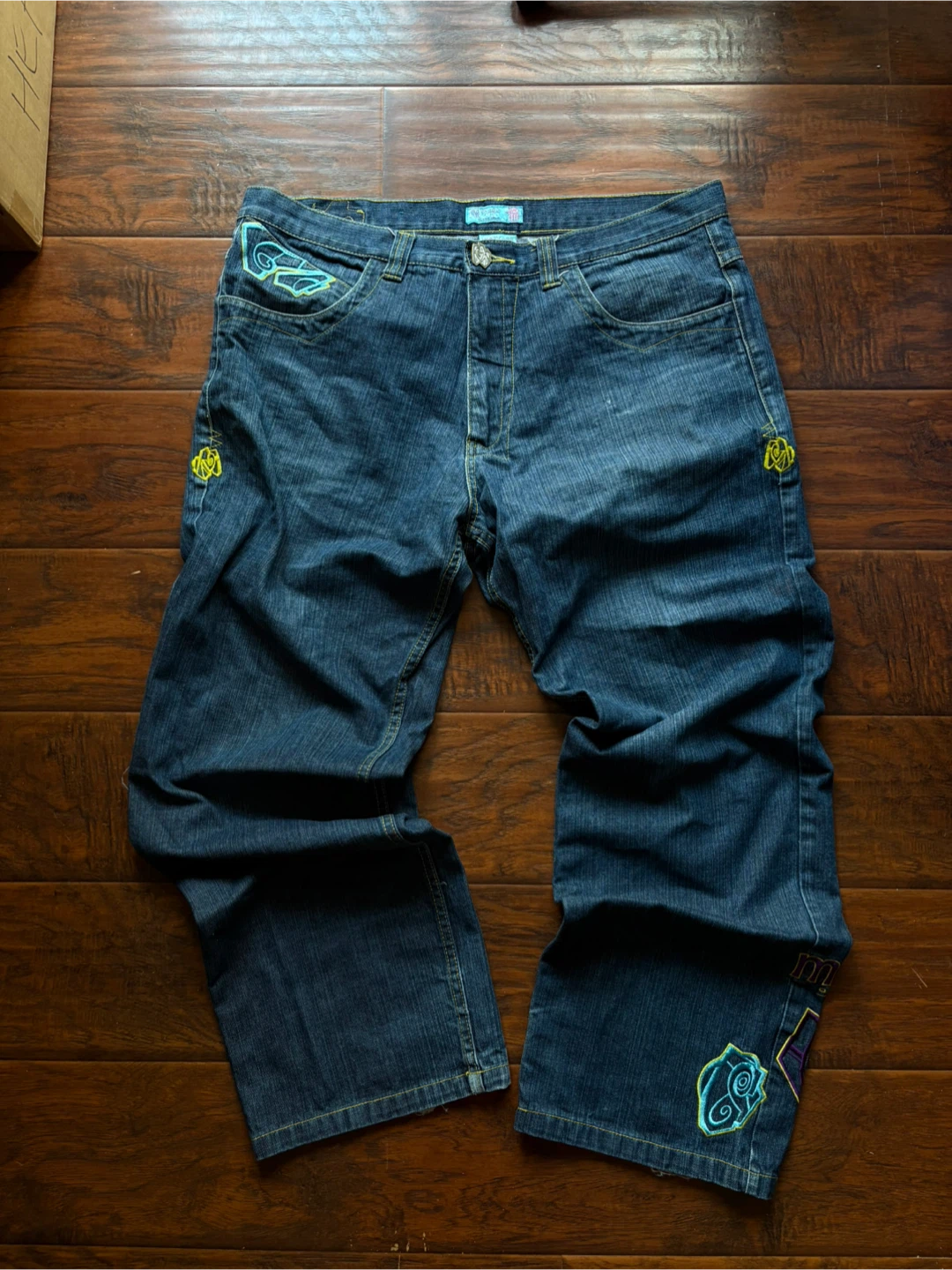 Vintage Miskeen Originals denim baggy jeans 38 y2k - photo 4