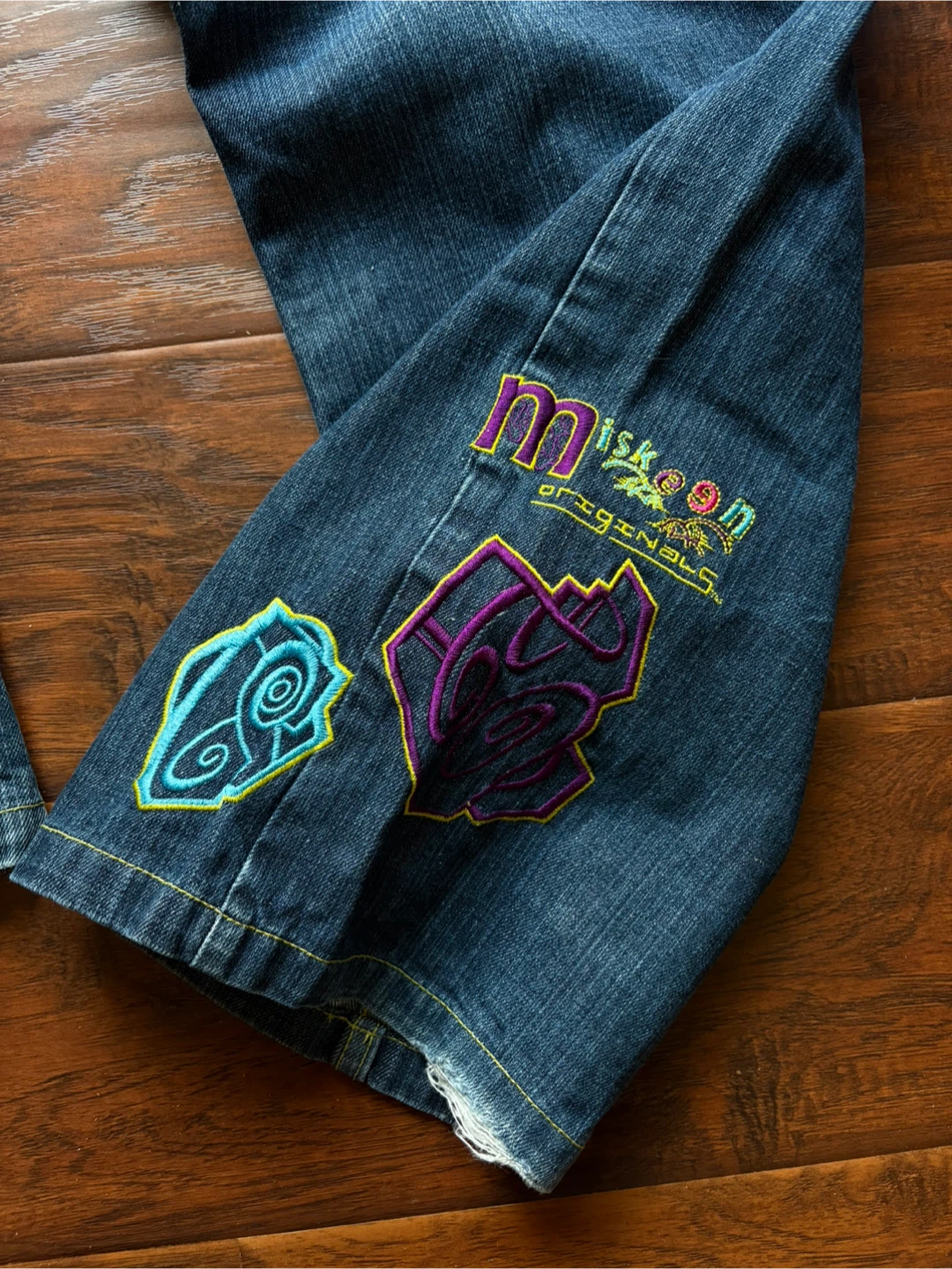 Vintage Miskeen Originals denim baggy jeans 38 y2k - photo 5