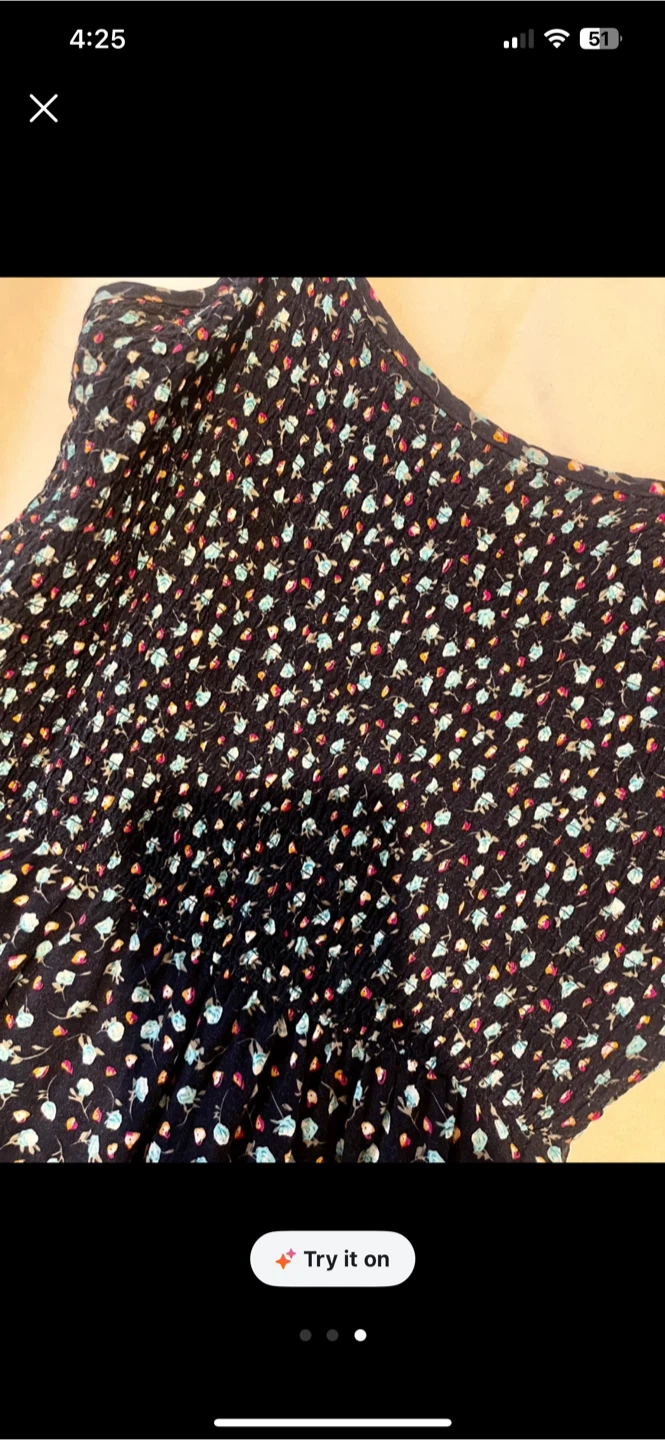 Navy Floral Summer Dress - photo 3