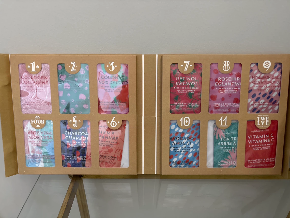 myBEAUTYSPOT 12 Days of Masking Essence Face Masks Set - photo 2