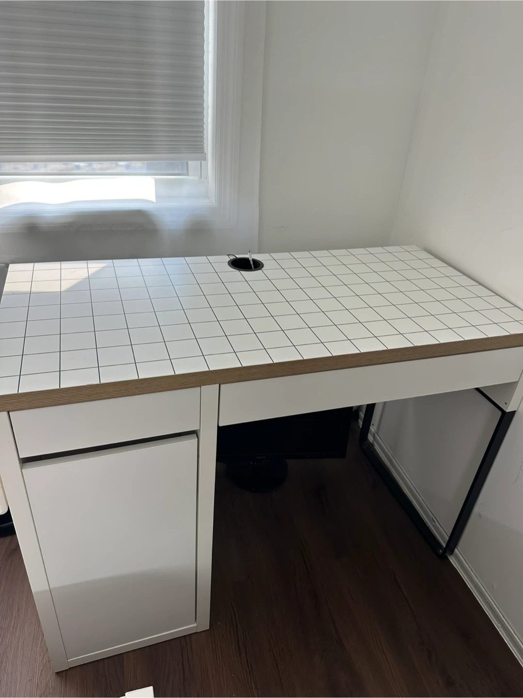 IKEA MICKE Desk with Storage